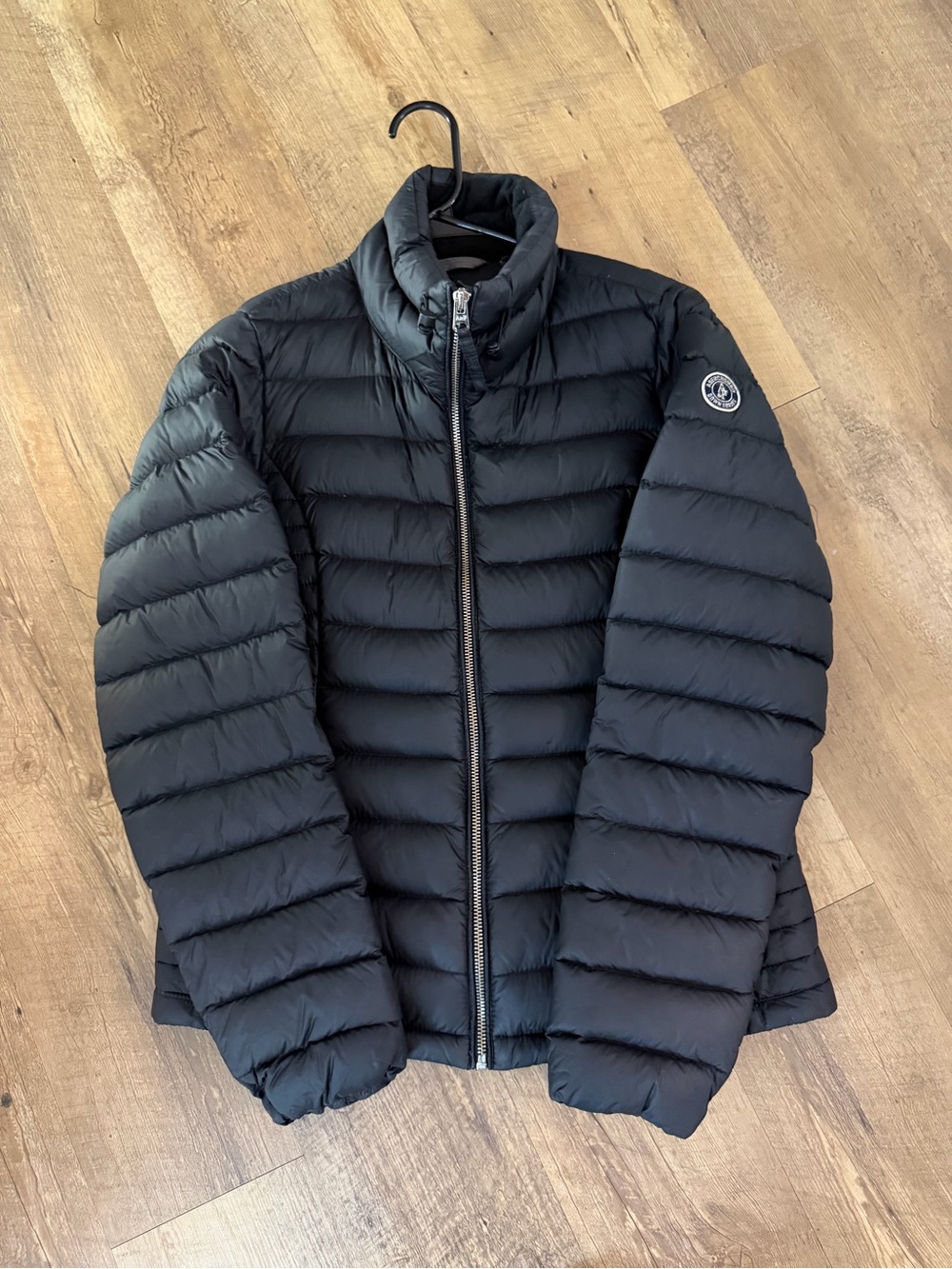 Abercrombie & Fitch Black Quilted Puffer Jacket